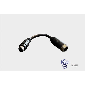 【星視錄】斯堪尼亞scania鏡頭行車視野輔助轉接線 特規6孔轉4孔