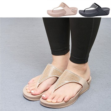 【韓國K.W.】YT7664現貨完美視覺時尚厚底休閒涼拖鞋系列(防水涼鞋/原宿風/復古/涼鞋/沙灘鞋)