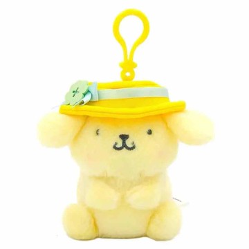 布丁狗 可愛造型玩偶吊飾鑰匙圈 16 x 12cm 60g  布丁狗花園仙子  1個  16cm