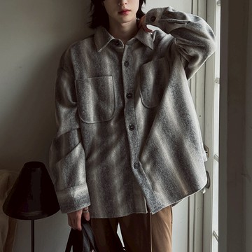 【Metanoia】🇰🇷韓製  羊毛襯衫外套