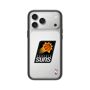 iPhone 17 Pro Max Mod NX -邊框背蓋組合 (相機按鈕) 黑 - NBA - Logo-鳳凰城太陽 Phoenix Suns
