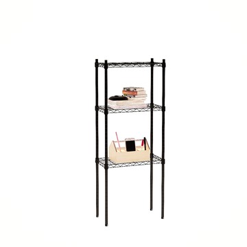 【客尊屋】小資型30X60X150Hcm 黑武士三層架