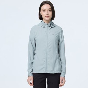 【WILDLAND荒野】女涼感抗UV輕薄防護外套177 栗松溫泉