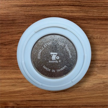 Seventy P. 鈦享瓶800ml杯套 淺灰色 隔熱杯套 飲料杯套 環保杯套 可重複 隔熱 防燙 防滑 防撞擊