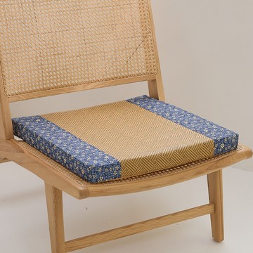 JINDACHI 金大器 日式和風立體紙纖維坐墊  50 x 50 x 5cm  櫻花藍
