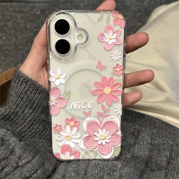 隔日達✈️雷珞克 磁吸殼蘋果18iphone17 pro max手機殼16強磁吸15韓系14質感13可愛12簡約11防摔
