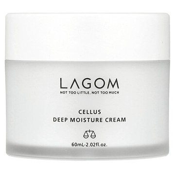 LAGOM, Cellus 深層保溼霜，2.02 液量盎司（60 毫升）