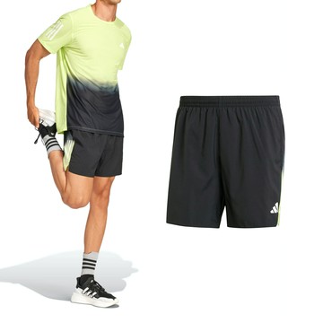 Adidas OTR B CB 男款 黑綠色 運動 休閒 5吋 慢跑 訓練 口袋 拉鍊 腰部鬆緊 短褲 JC9890