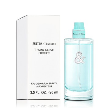 Tiffany & Co. 蒂芬妮 Love for her 愛語女性淡香精 90ML TESTER 環保包裝 環保蓋