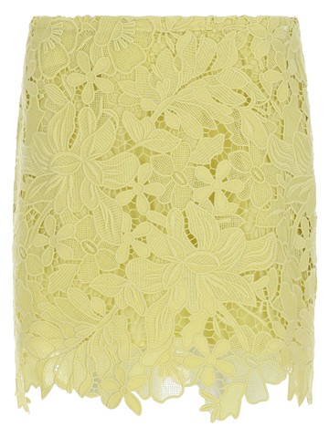 sportmax minigonna "bora" in macramè