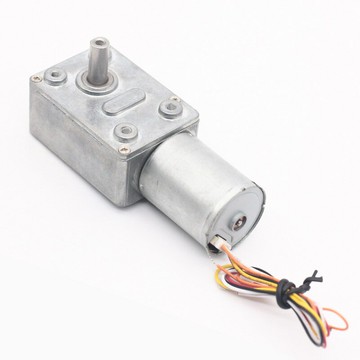 奧隆/JGY-2430無刷直流渦輪渦桿減速馬達電機可調正反轉 智能家居[DD1211001]