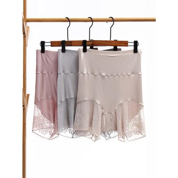 200斤大碼安全褲防走光3分短打底褲高腰收腹免穿內褲不卷邊胖mm棉