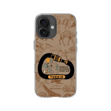 iPhone 16 Clear Case（相機按鈕） 透明 - KID - 野外生活