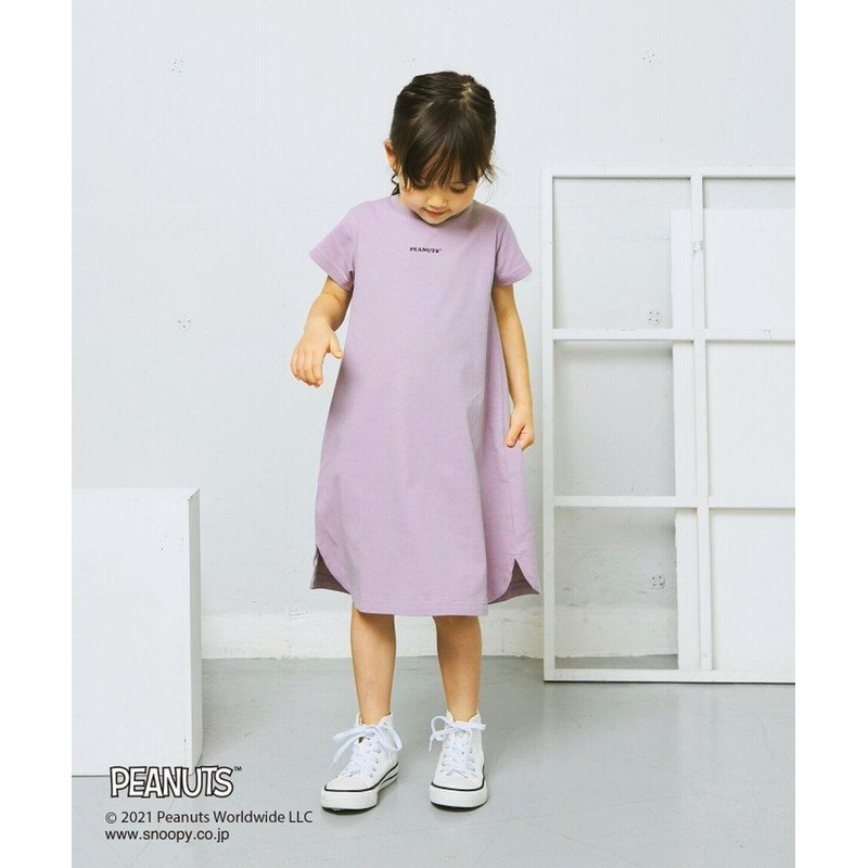 エニィファム キッズ オーガビッツワンピース キッズ ライラック系 S 100 110cm Anyfam Kids 通販 Lineポイント最大get Lineショッピング