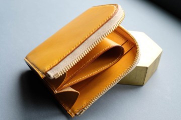 Zipper Wallet L型拉鍊短夾Italian leather buttero推薦| Pinkoi