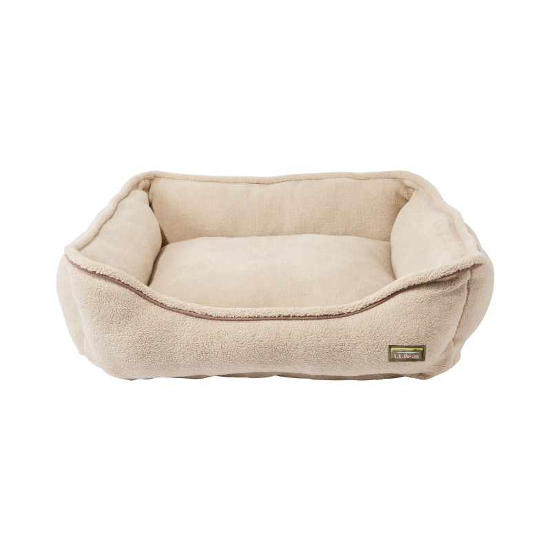 公式》ドッグベッド/Tan/プレミアム・カドラー・ボルスター・ドッグ・ベッド、シェルパ/Premium Cuddler Bolster Dog  Bed, Sherpa/L.L.Bean（エルエルビーン） | LINEブランドカタログ