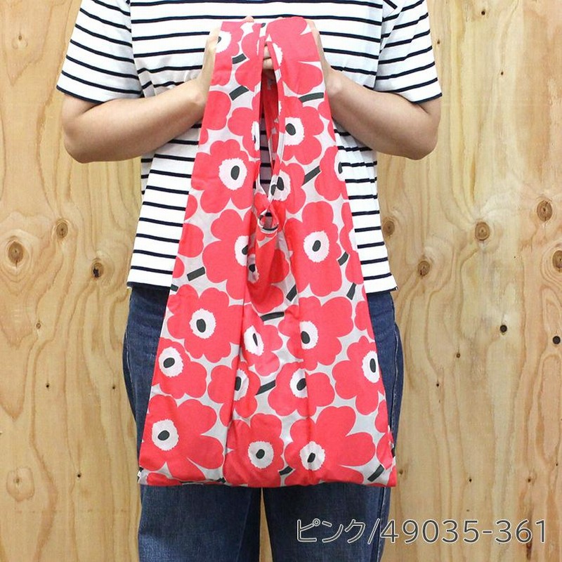 マリメッコ エコバッグ MARIMEKKO ウニッコ バッグ ナイロン