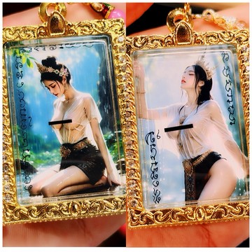 ✨《濕雨靈魅・願成求雨天女佛牌》✨🌧️降願成真｜魅力招引｜有求有應）泰國天女求雨佛牌🔥招財人緣愛情｜天女 姐姐牌｜九色米