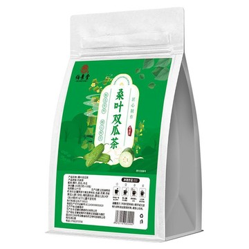 👑零食倉👑桑葉雙瓜茶 糖友推薦 桑葉苦瓜冬瓜皮組閤茶獨立三角包茶