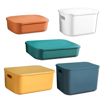 【蝦皮直營】帶蓋收納盒 可疊收納盒日式收納盒有蓋收納盒含蓋收納盒加蓋可堆疊大收納盒居家收納收納箱儲物箱置物箱整理盒