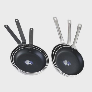 酒店西餐廳專用煎鍋煎牛排平底不粘鍋商用烙餅煎蛋電磁爐燃氣通用