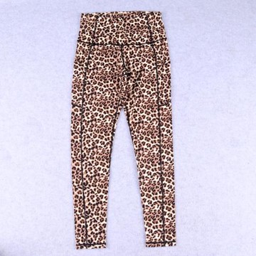 小可折扣  女士修身彈力瑜伽長褲高腰提臀健身褲跑步運動緊身打底