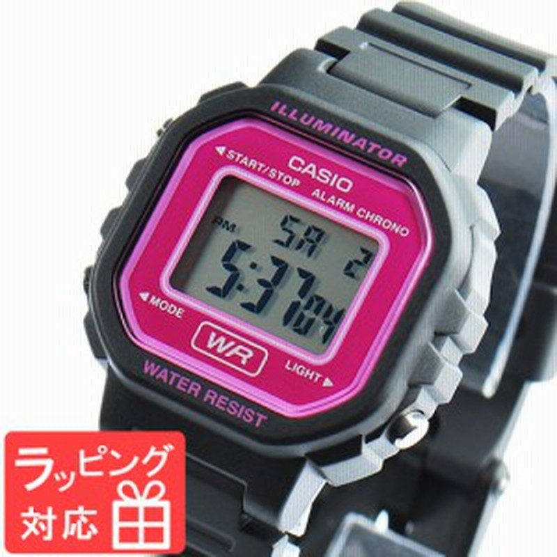カシオ Casio レディース 腕時計 デジタル スタンダード La wh 4a ピンク ブラック 海外モデル 通販 Lineポイント最大1 0 Get Lineショッピング