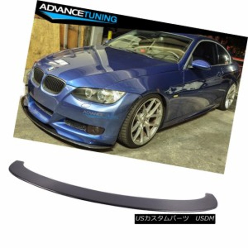 フィット06-13 BMW E90 E92 3シリーズM3カーボンファイバーフロントバンパーリップスポイラー（CF） | LINEショッピング