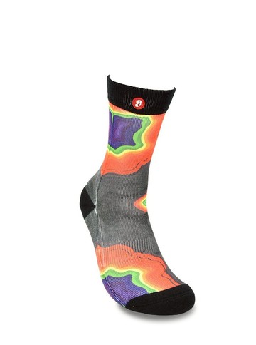 美國Fools Day印花襪子﹣彩虹流沙