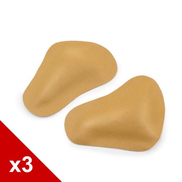 糊塗鞋匠 優質鞋材 H44 乳膠掌弓墊 3雙