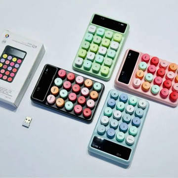 數字小鍵盤USB無線2.4G筆記本電腦通用迷你收銀會計密碼機械鍵盤【北歐家居生活】