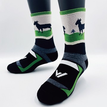 【WOAWOA】台灣特有種 極致速乾運動羊毛登山襪 | M/L/XL (羊毛襪 登山襪 保暖襪 除臭襪 襪子 厚襪)