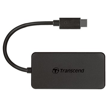 Transcend 創見 HUB2C Type C 4 Port USB HUB 集線器  黑色  1個