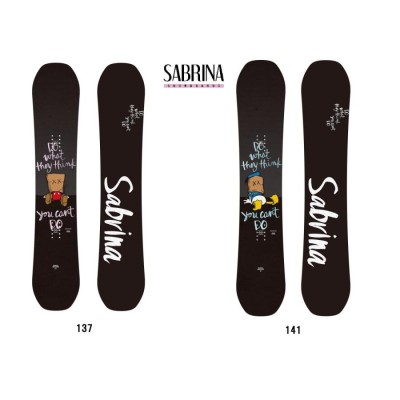 SABRINA スノーボード WALTER ミッキー ドナルド 19/20 レディース ボード 137/141 サブリナ SNOWBORD 正規品  ハイブリッドキャンバー 送料無料 | LINEショッピング