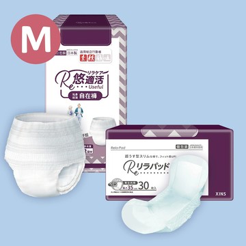 【Useful】悠適活 活動力守護組 (自在褲×1包+替換片×6包)【G1PU7131】