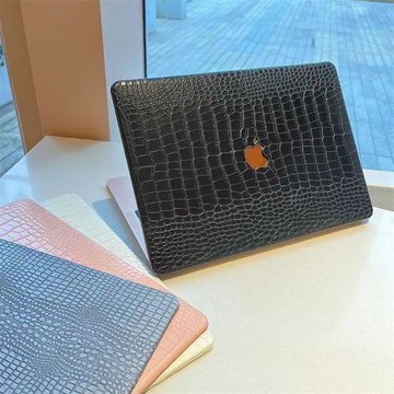 蘋果電腦保護殼macbook筆記本保護殼鱷魚紋macbookair的電腦套