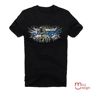 Minidesign-錄音帶潮流設計短T 五色
