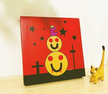 流血餅乾│無框畫canvas print