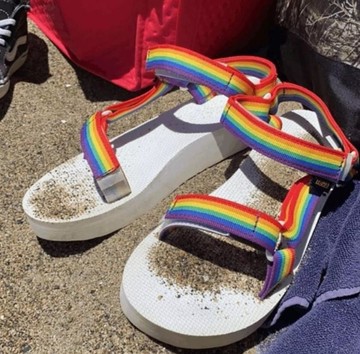 TEVA 涼鞋 ORIGINAL UNIVERSAL 彩紅白 經典 織帶 女 TV1090969RWHT