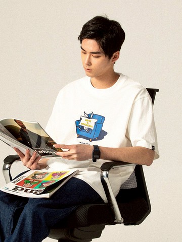 DAKYAM 2023 Rabbit In The House 兔年印花情侶短袖TEE恤