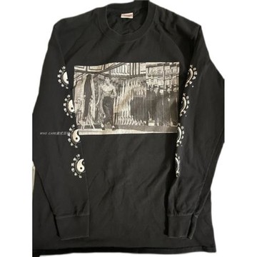 vintage WHO復古李小龍長袖T恤