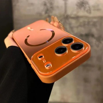 秒變iPhone17 幻影AG流光 磨砂磁吸 防摔殼 用於iPhone17 i16手機殼 i15 i14 i13 i12