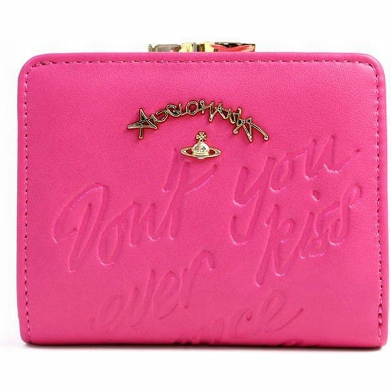 17ss 新作 Vivienne Westwood Anglomania ヴィヴィアン ウェストウッド アングロマニア Salcombe がま口 小銭入れ 二つ折り 財布 Pink ピンク Vw 284 通販 Lineポイント最大0 5 Get Lineショッピング