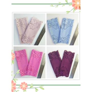 蝴蝶款厚實優質柔軟女蕾絲護腕假袖子手臂套手肘套遮疤痕紋身手套