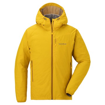 ├登山樂┤日本 mont-bell light shell parka 男款連帽風衣 # 1106645YL 黃