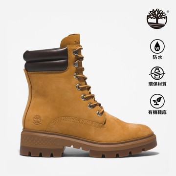 Timberland 女款小麥色磨砂革GreenStride Cortina Valley防水6吋靴|A5N9S231