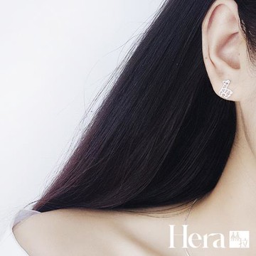 【Hera 赫拉】文青小羊駝精鍍銀耳針 H111072604