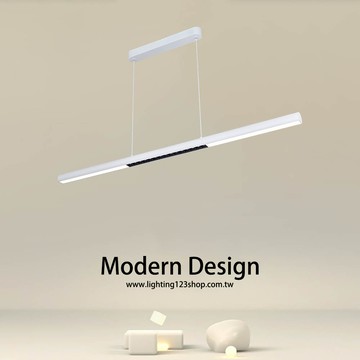 LED 75W 六角形三色光長型吊燈 F13-52-179-2