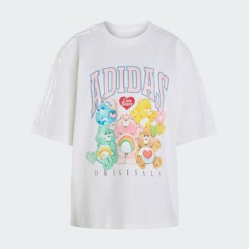 Adidas 愛迪達 Cb Os Tee KR1480 女 T恤 運動上衣 休閒短袖 白 亞版 純棉 小熊