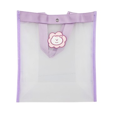 3M 網袋包 紫色花花款 尼龍紗網  31 x 29cm  1個